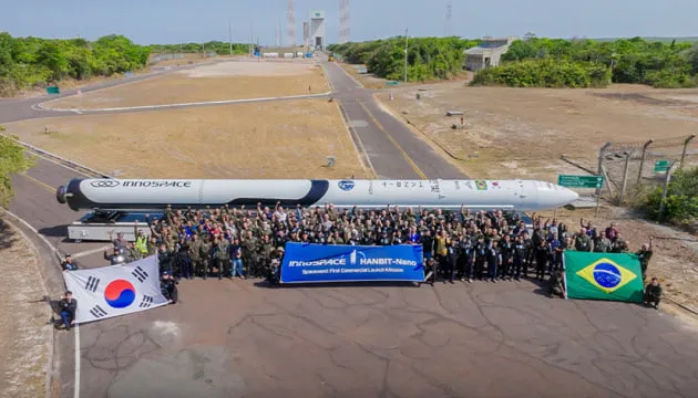 Перша приватна ракета Південної Кореї зазнала аварії одразу після старту