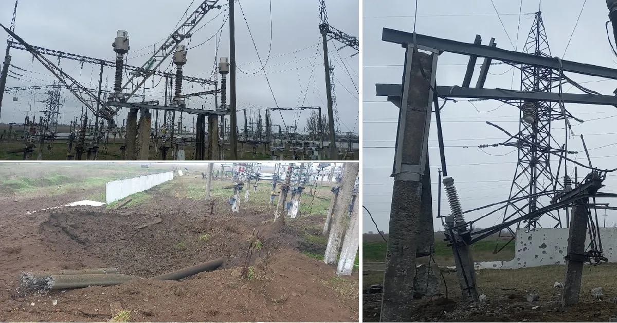 Ворог обстріляв Херсон, внаслідок цього знеструмлено Дніпровський район