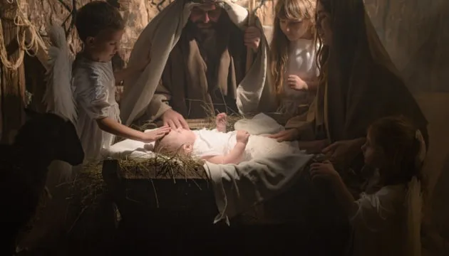 На Закарпатті відтворили справжнє Різдво у монастирі