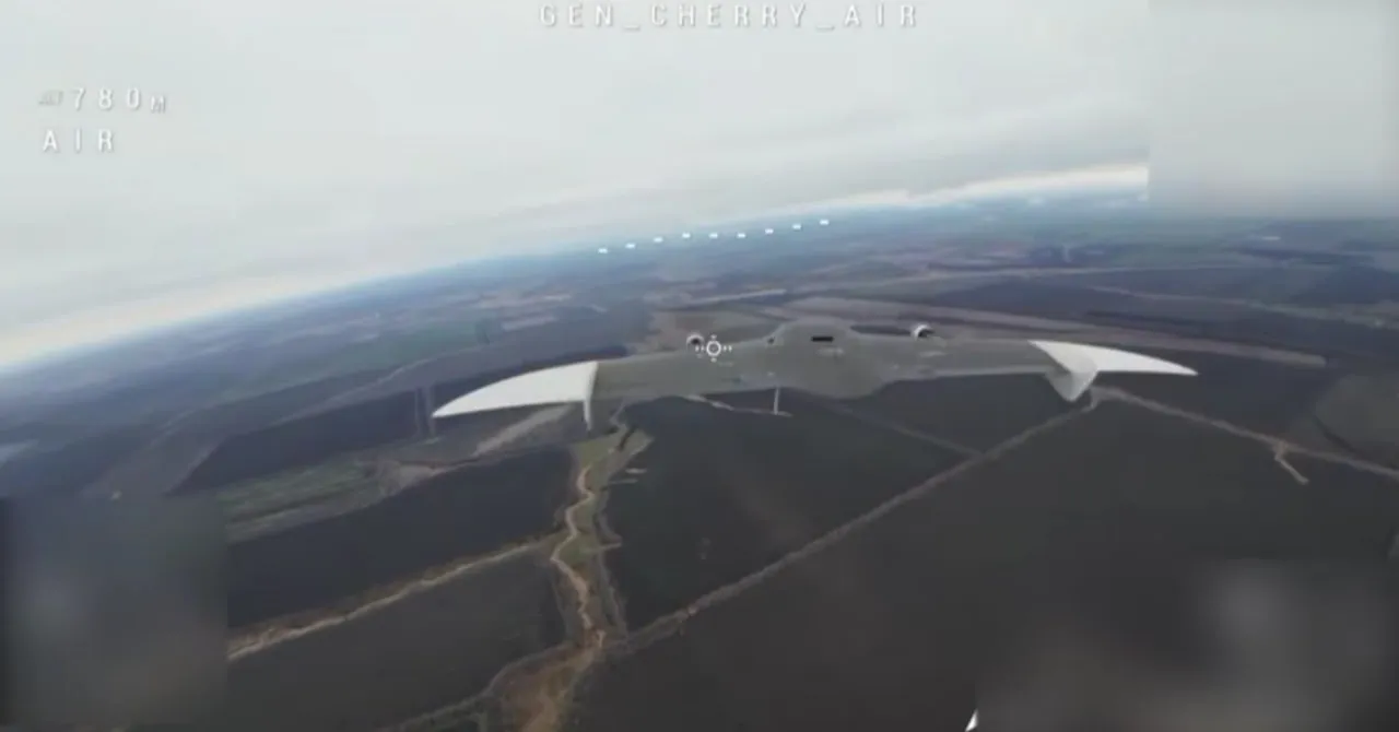 Український дрон «Генерал Черешня AIR» знищив новітній російський БпЛА