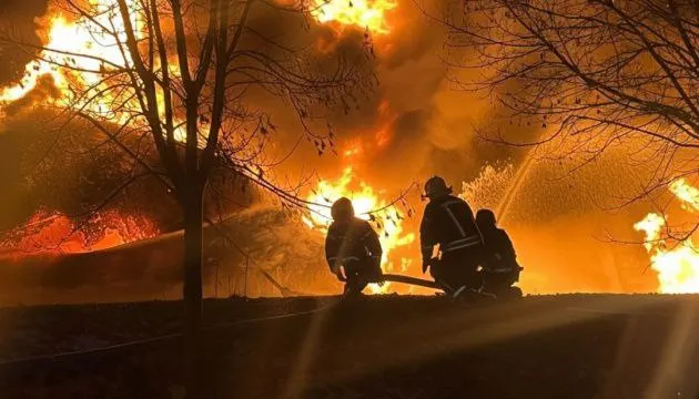 На Волині загасили пожежі на об’єктах критичної інфраструктури