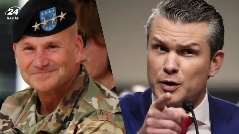 Глава Пентагону посварився з генералом Каволі через позицію щодо України та РФ