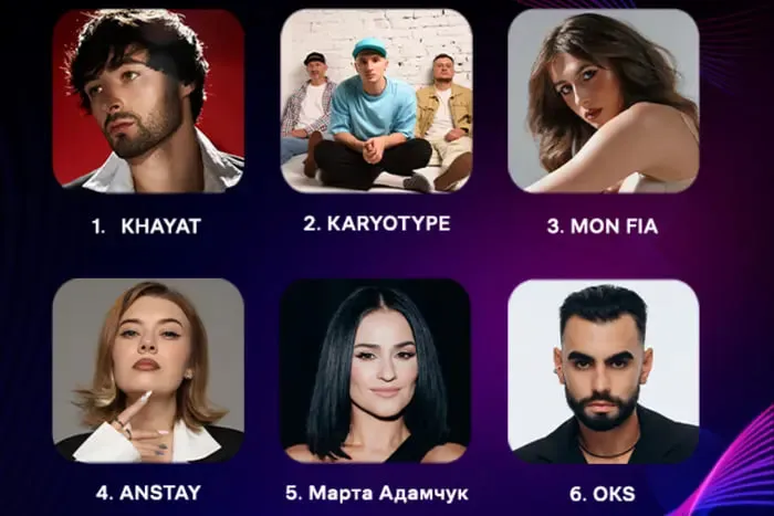 У «Дії» почалося голосування за 10-го фіналіста Нацвідбору-2026