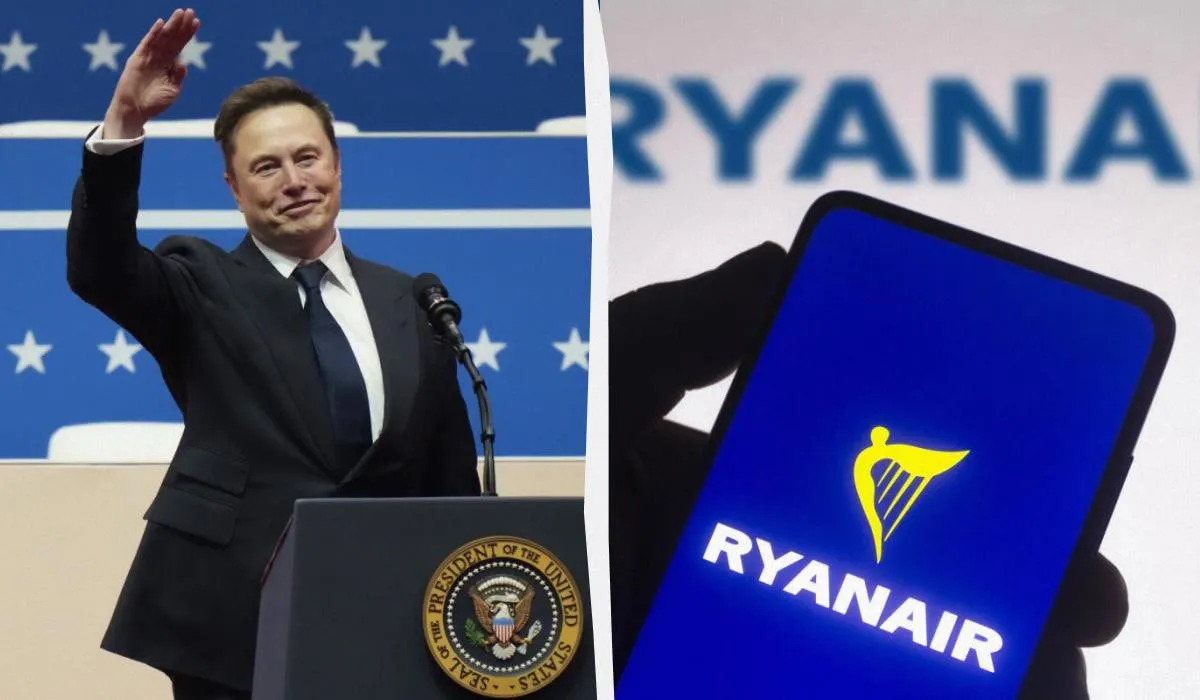 Ryanair потролила Маска «розпродажем для ідіотів»