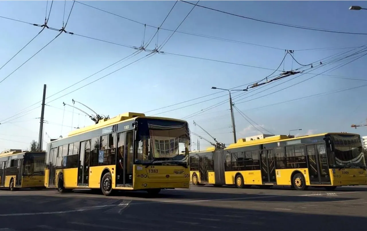 Київ вперше за п’ять років закупив нові тролейбуси