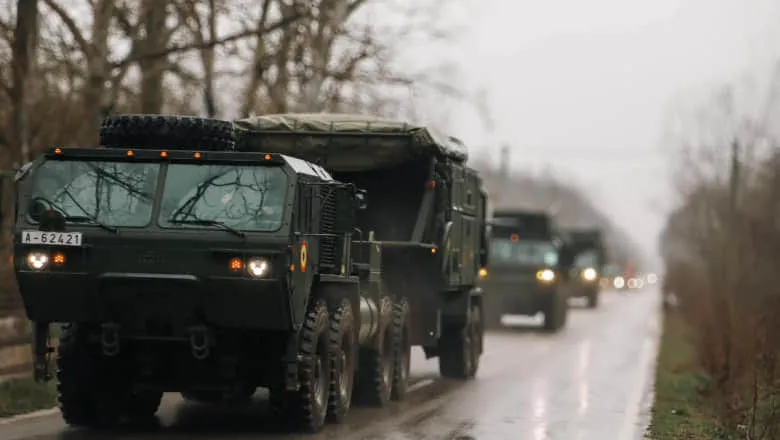 У Бухаресті на дорогах з’явиться військова техніка через навчання