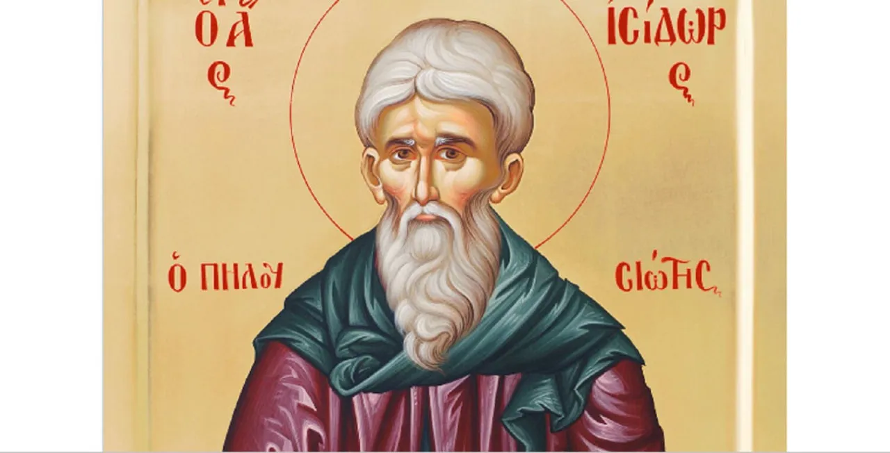 4 лютого віряни вшановують пам’ять преподобного Ісидора Пилусіотського