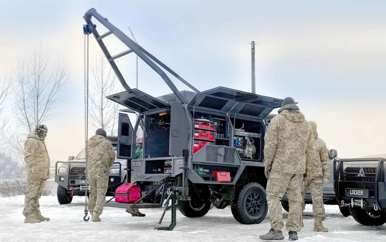 ССО ЗСУ отримали п’ять мобільних ремонтних майстерень