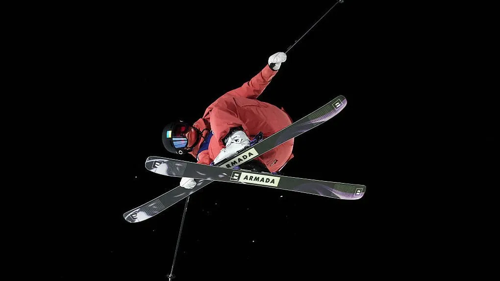 Катерина Коцар готує складний трюк для фіналу Олімпіади-2026