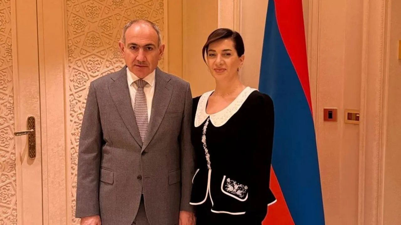 Анна Акопян підтвердила завершення цивільного шлюбу з прем'єр міністром Вірменії