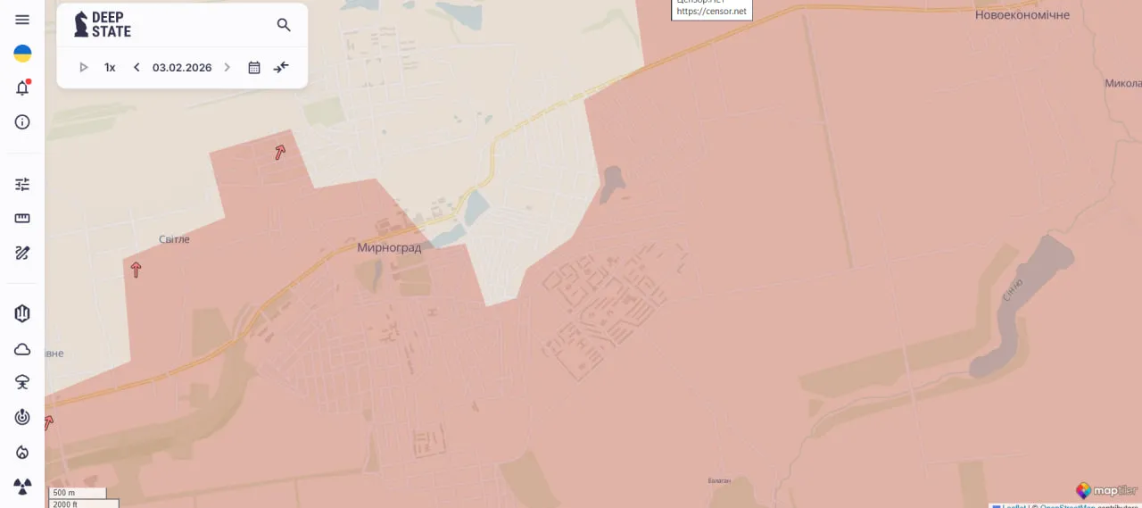 Ворог посилює тиск на Мирноград — УВ «Схід»