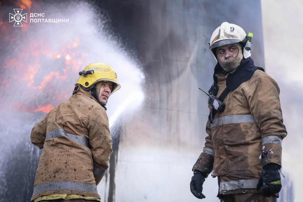 Росія знову вдарила дронами по об’єктах «Нафтогазу» на Полтавщині