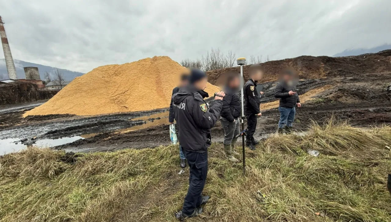 На Закарпатті поліцейські викрили службовця лісохімкомбінату через забруднення довкілля