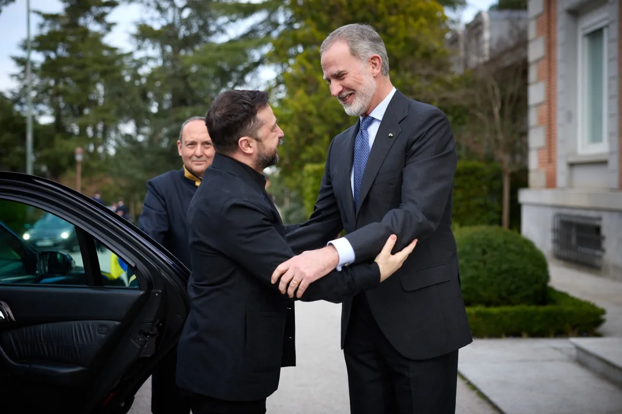 Зеленський провів зустріч із королем Іспанії Феліпе VI