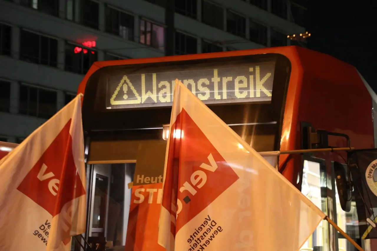 Страйк у Німеччині паралізував роботу громадського транспорту в кількох регіонах