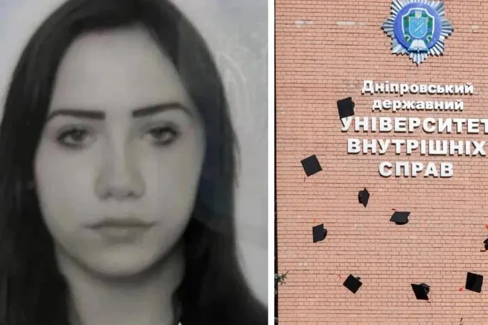 У Дніпрі курсант МВС потрапив у скандал через фото на фоні загиблої дівчини