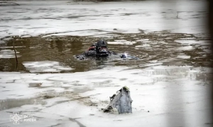 На київських вулицях з'явилися плитки з малюнками