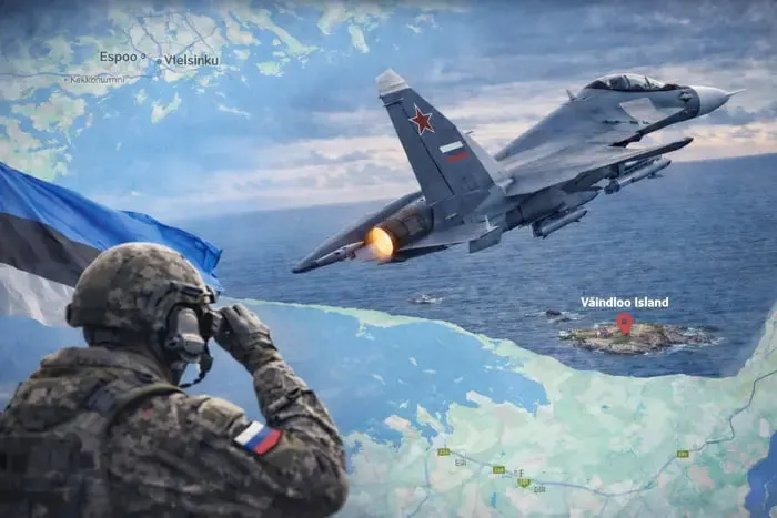 Російський Су-30 порушив повітряний простір Естонії