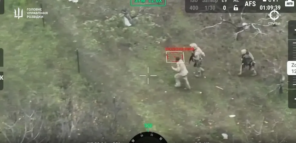 Воїни ГУР взяли в полон двох російських солдатів на Запорізькому напрямку