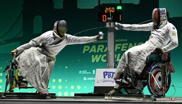 Українські парафехтувальники здобули 8 медалей на Кубку світу