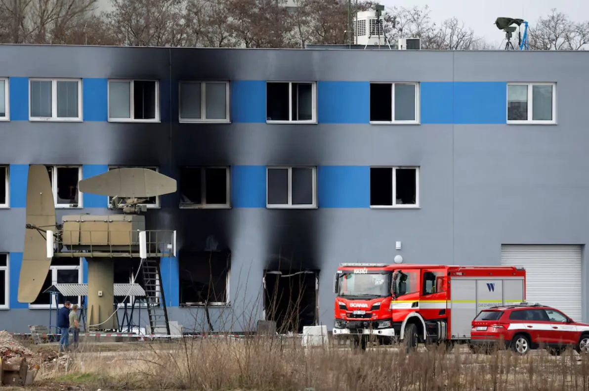 У Чехії заарештували трьох підозрюваних у підпалі оборонного заводу