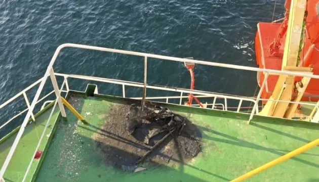 Російський дрон атакував торговельне судно під прапором Ліберії