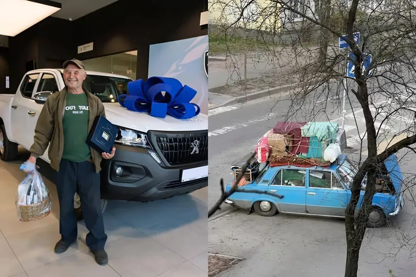 Співзасновник monobank подарував нове авто переселенцю з Донеччини