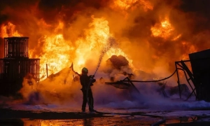 Военный объяснил, что над Харьковом появились дроны с парашютами