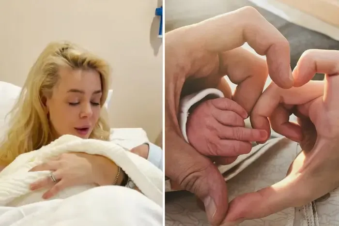 Аліна Гросу народила первістка (відео)