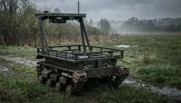 До ЗСУ допустили новий наземний робот «Бізон-Л»