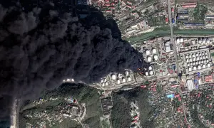 Токсична хмара після пожежі в Туапсе дісталася до Анапи