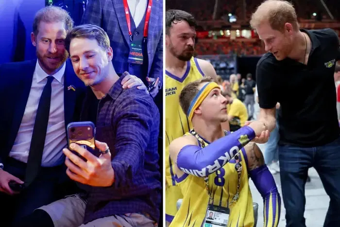 Ветеран Олександр Терен у Києві зустрівся з принцом Гаррі