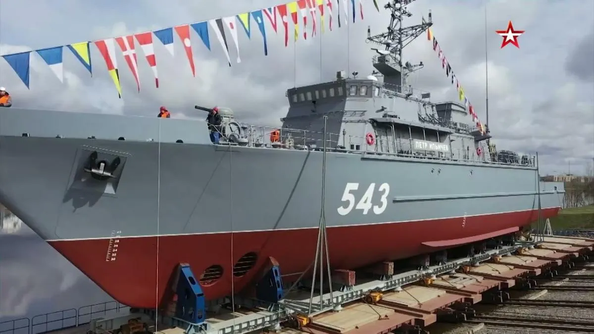У Росії заклали новий морський тральщик проєкту 12700