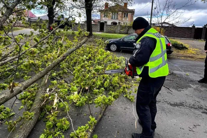 Негода знеструмила понад 100 населених пунктів в Україні