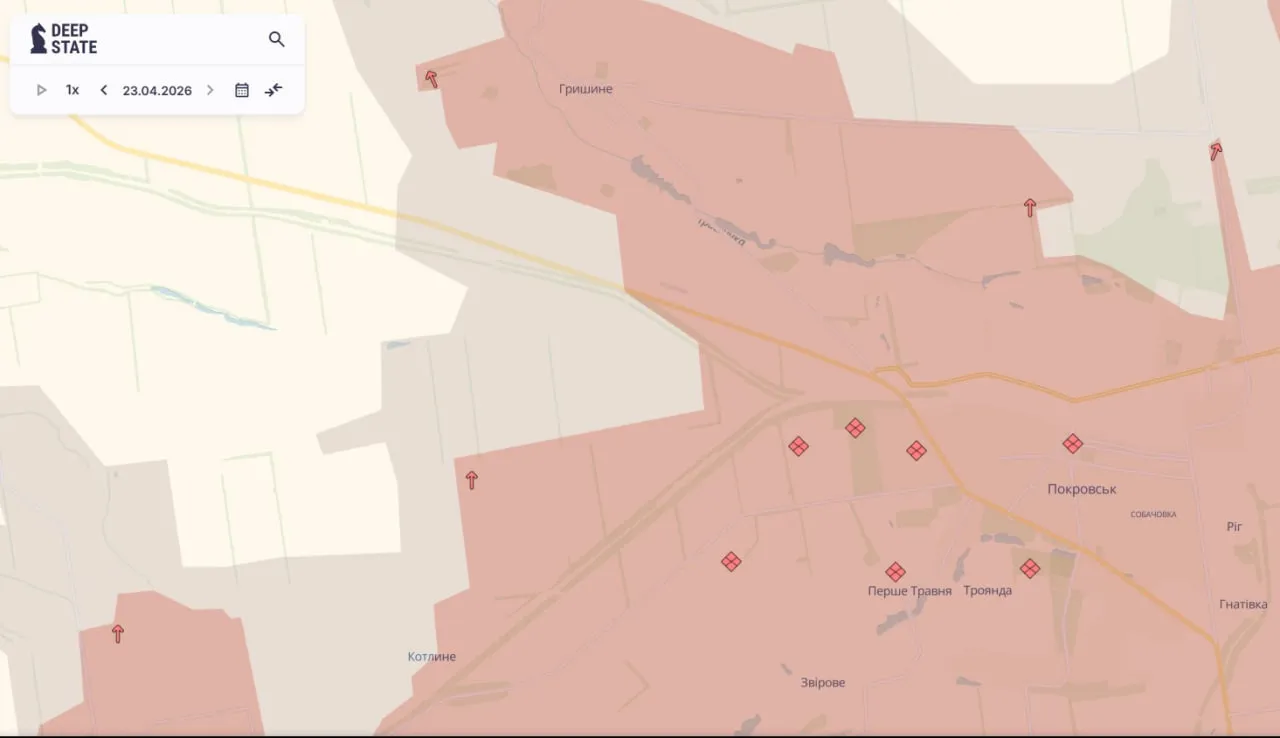 Окупанти намагаються просунутися біля Гришиного і Родинського