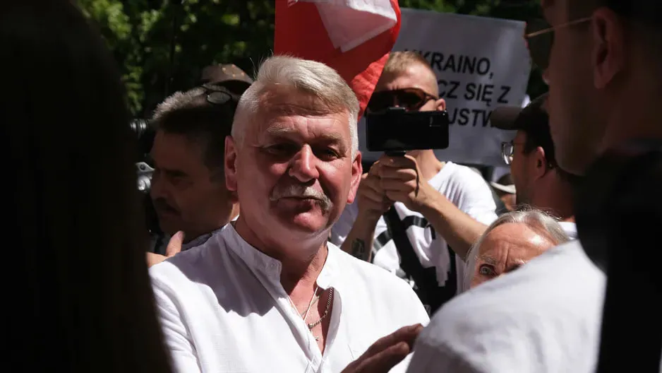 In Poland, a former deputy minister has been found guilty of insulting Ukrainians