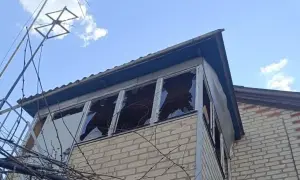 Фото: на території білорусі впала ракета