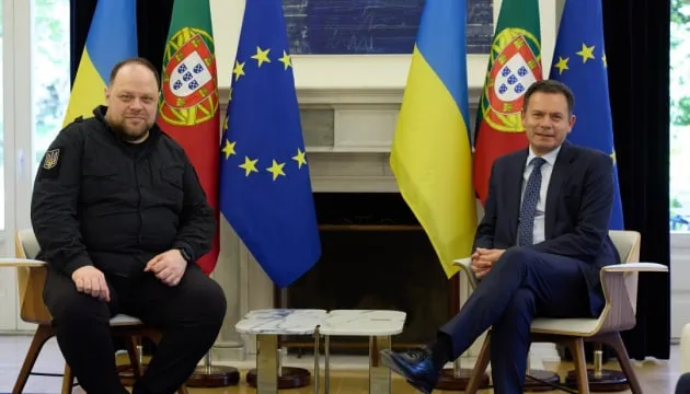 Стефанчук і прем’єр Португалії обговорили оборону та євроінтеграцію України