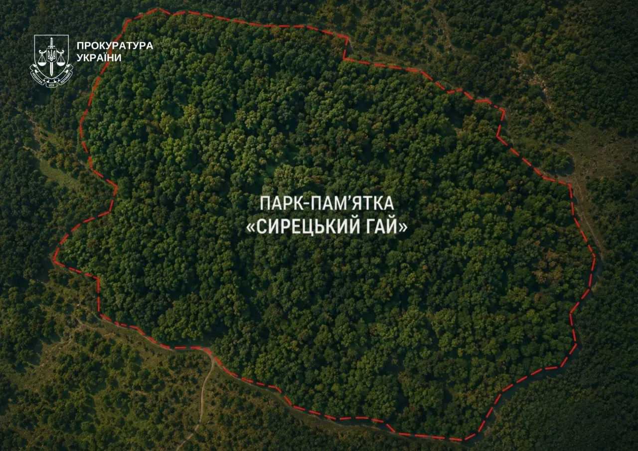 The Prosecutor's Office is seeking a court order to protect the "Syretsky Hai" Park in Kyiv