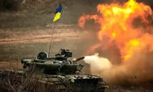 Глава Госпогранслужбы посетил позиции ВСУ в Бахмуте