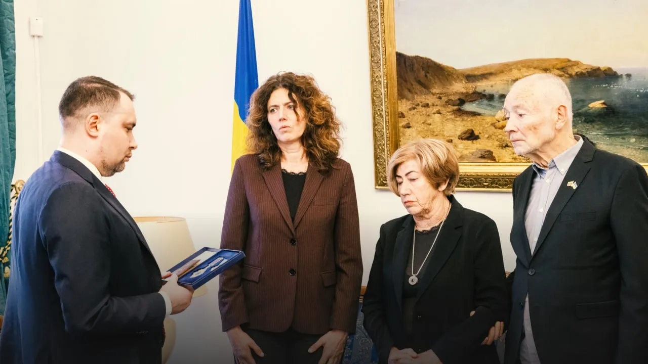 Буданов вручил орден Ярослава Мудрого семье литовского режиссера
