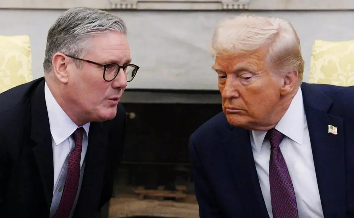 Trump said Starmer has big problems — Sky News
