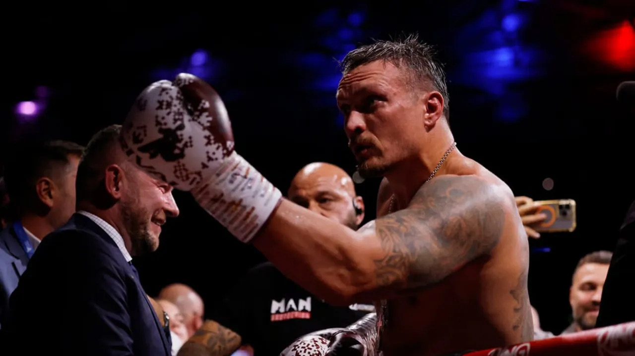 Usyk released a promotional video for his fight against Verhuven ahead of the bout