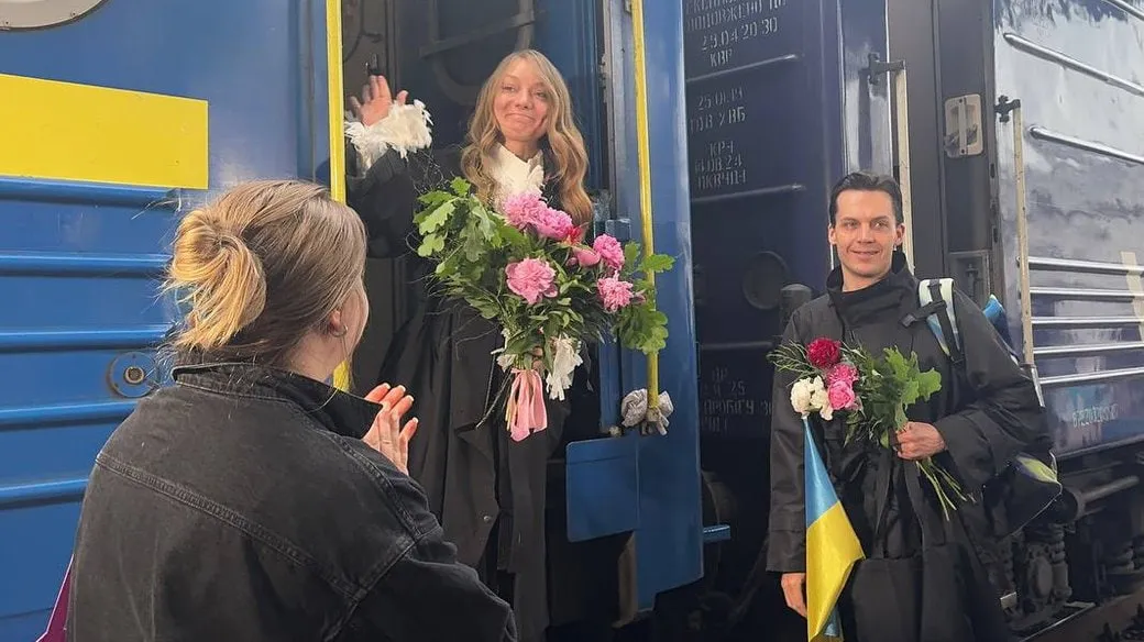 Leléka і Ярослав Джусь повернулися в Україну після виступу на Євробаченні