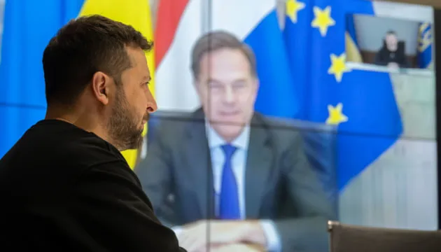 Зеленський і Рютте прокоментували інциденти з дронами в повітряному просторі НАТО
