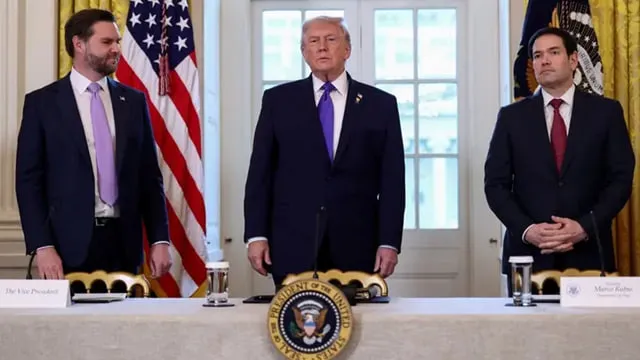 Trump called Vance and Rubio a strong ticket for the 2028 election