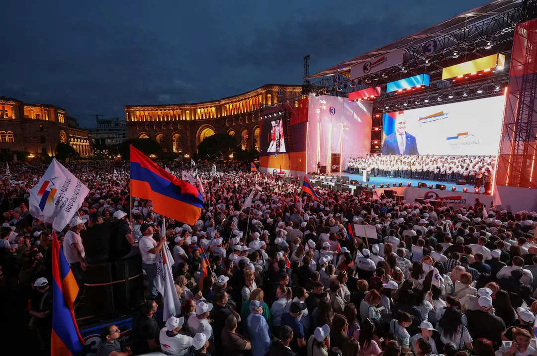 Six opposition candidates were detained in Armenia ahead of the election