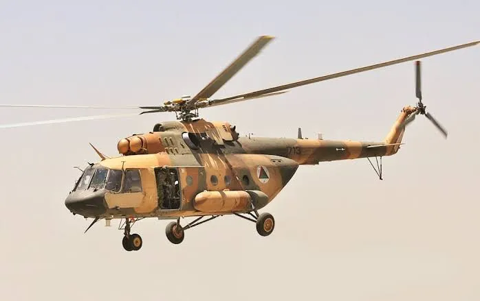 A military helicopter crashed in Pakistan; all crew members were killed