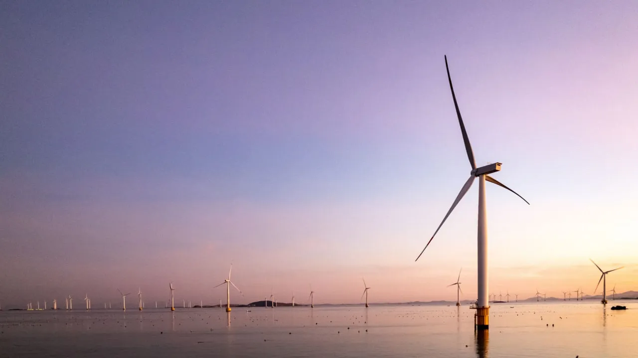 China has launched the largest floating wind turbine in its class