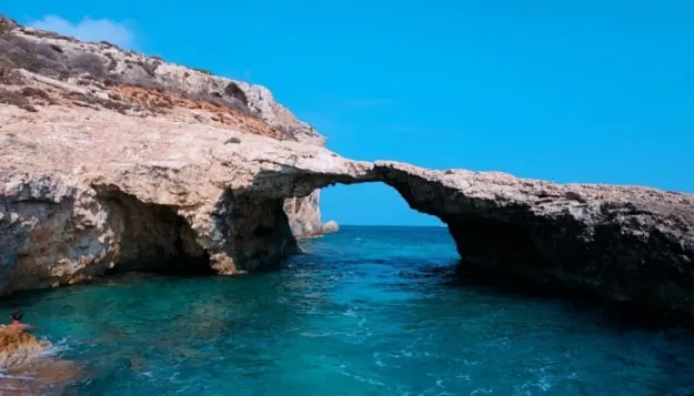 A rock arch collapsed in Malta, killing a tourist